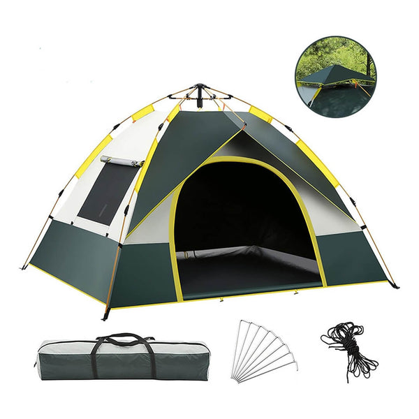 Automatic Waterproof Breathable Camping Tent 3-4 Perons