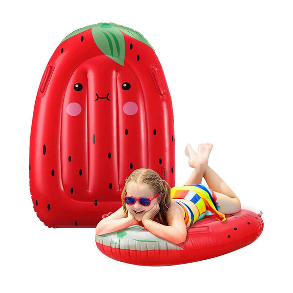 Fruit Pattern Inflatable Surfboard Pool Float