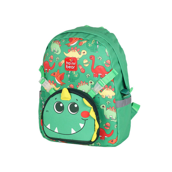 Kids Cartoon Dino Backpack & Shoulder Bag Set