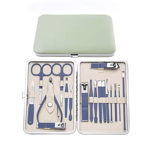 18-Piece Travel Nail Clipper Kit - Portable and Compact