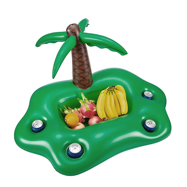 Inflatable Palm Tree Food & Cup Holder