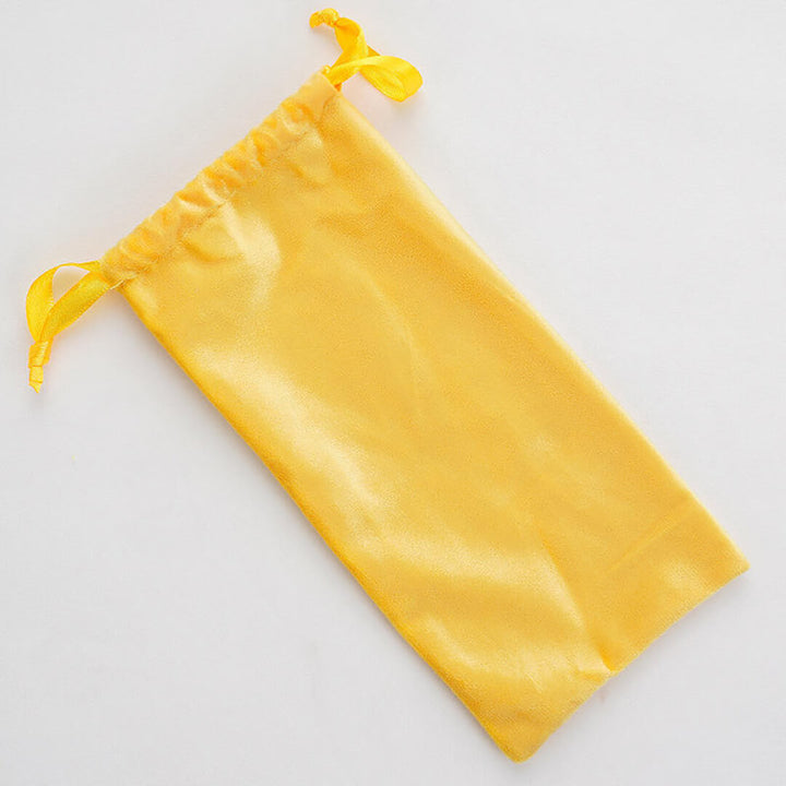 13 Pieces Makeup Brush Set in a Bag - Yellow