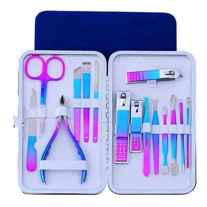 15-Piece Travel Nail Clipper Kit - Portable and Compact