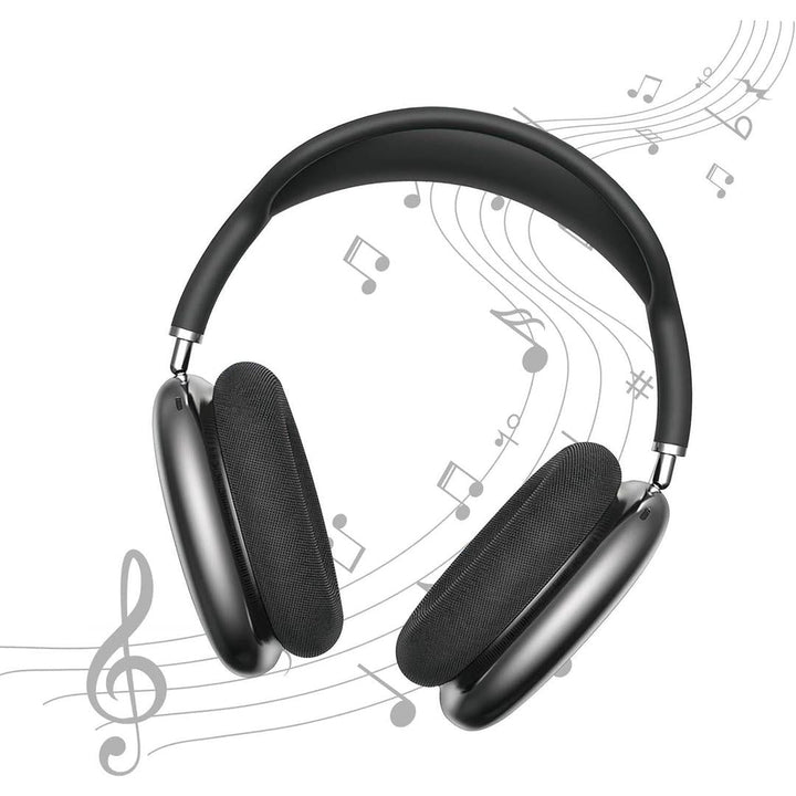 P9 Wireless Bluetooth Headphones with Advanced Noise-Canceling black