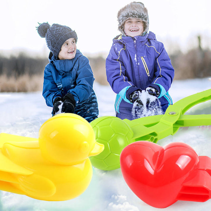 12 Pieces Portable Snowball Molds Set for Outdoor Play