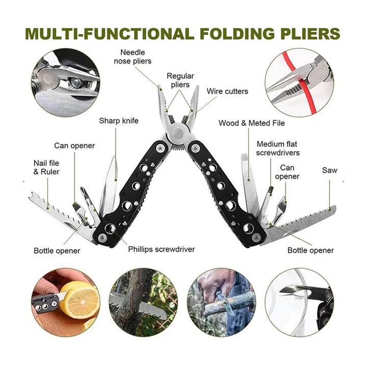 20-in-1 Camping & Emergency Survival Kit Bag
