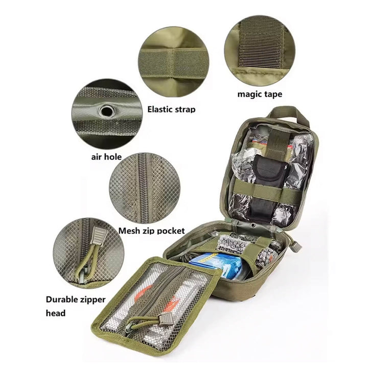20-in-1 Camping & Emergency Survival Kit Bag