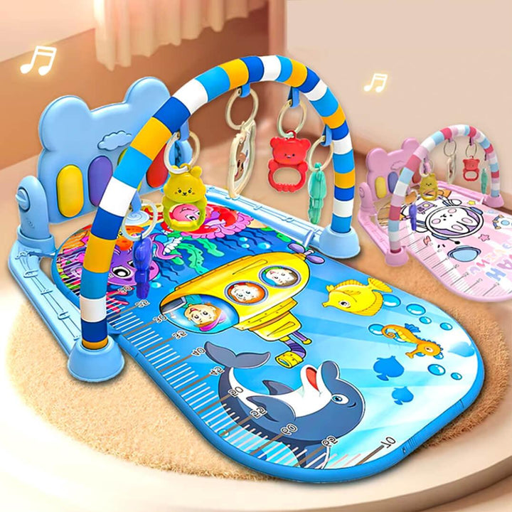Babies Portable Activity Play mat - Blue Ocean