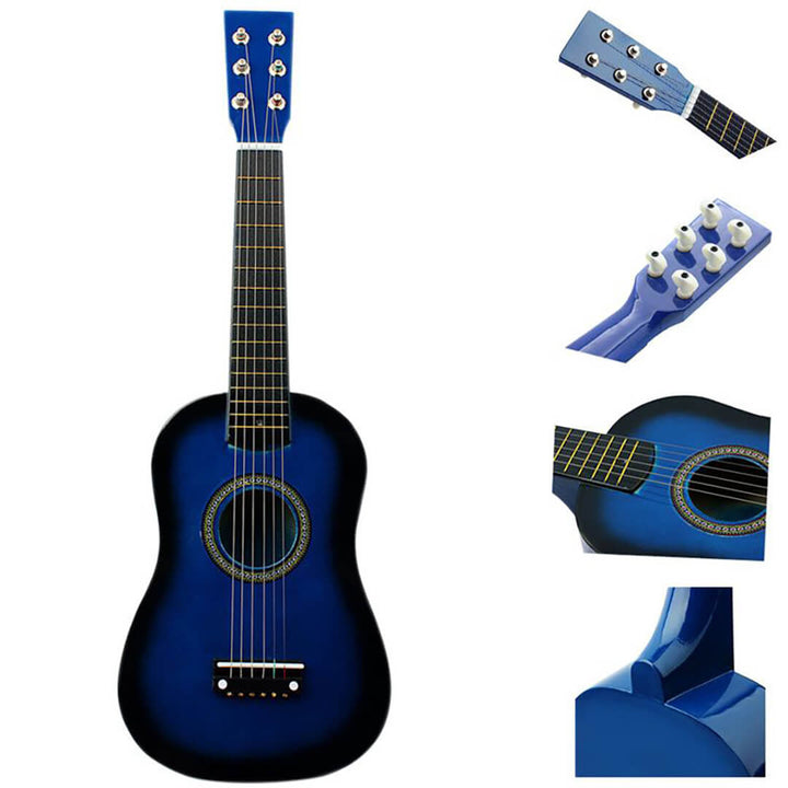 23-Inch 6-String Basswood Guitar for Beginners (height 59 cm) Navy