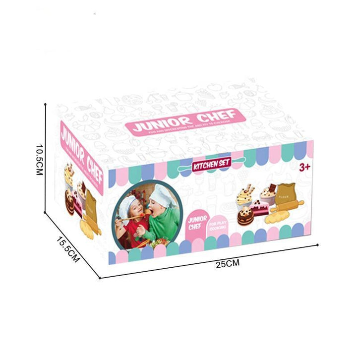 24-Piece Red Kitchen & Bakeware Set for Kids
