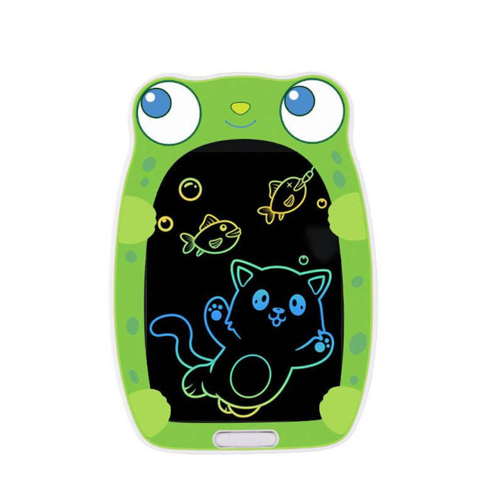Kids LCD Magic Writing Board - Cute Animals Green
