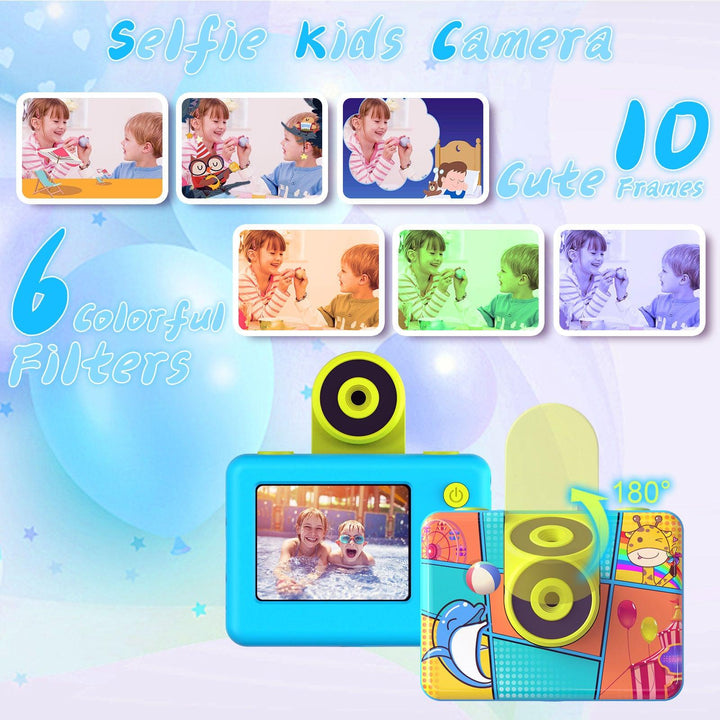 Waterproof Kids Action Camera for underwater photography