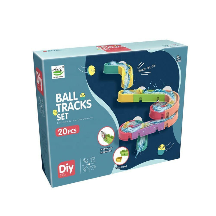 Baby Bath Water Ball Track Sliding Toy