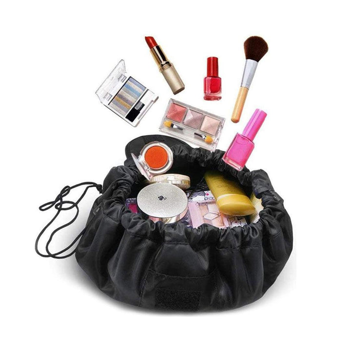 Lazy Drawstring Cosmetic Bag - Organize Effortlessly!