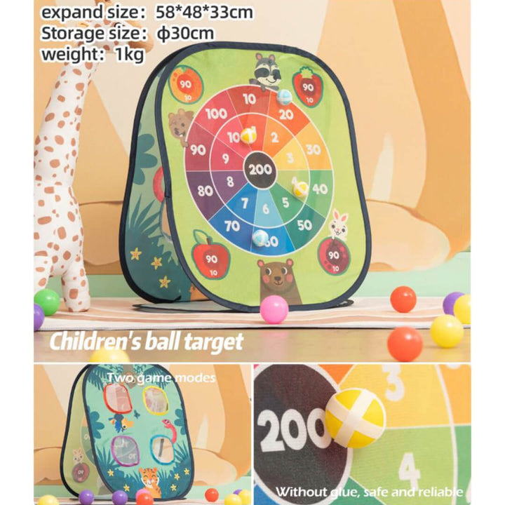 3 in 1 Foldable Bean Bag Toss Games for Kids