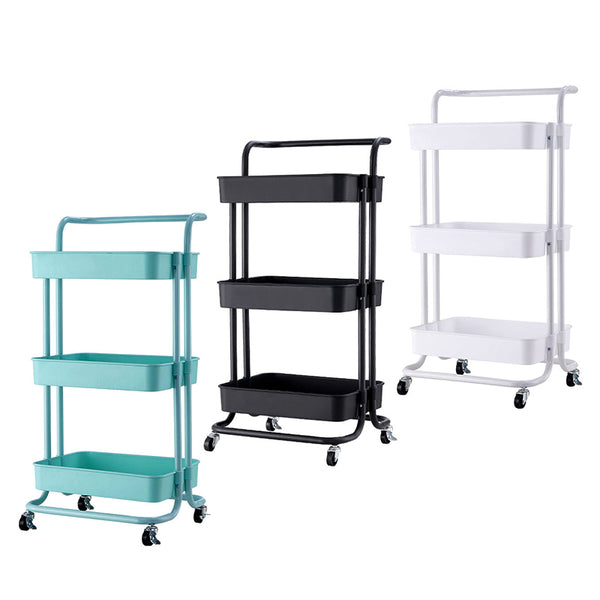 3 layers Movable Storage Organizer Cart