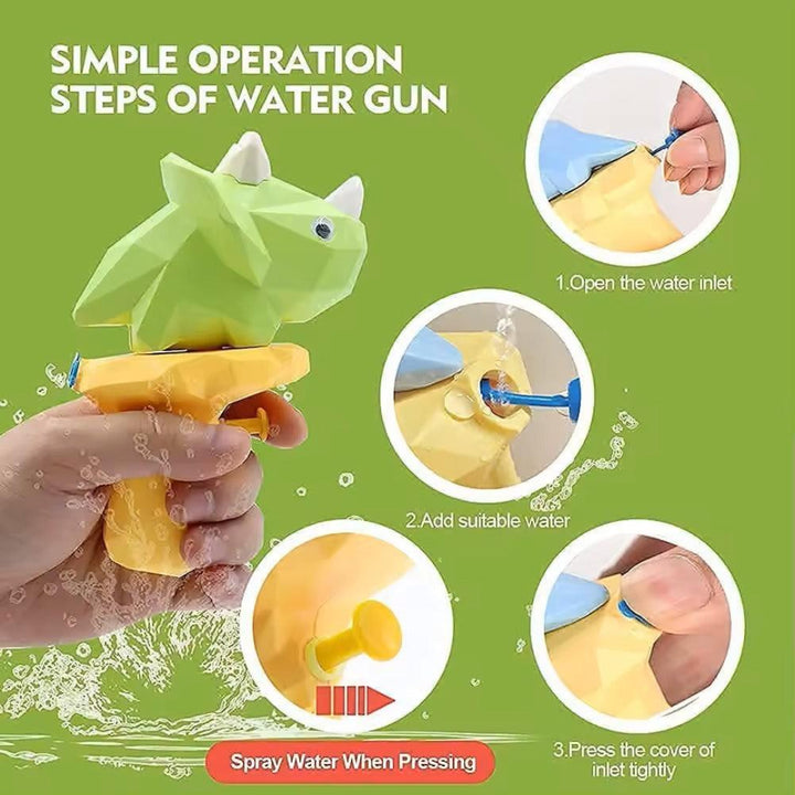3D Mini DInosaurs Water guns