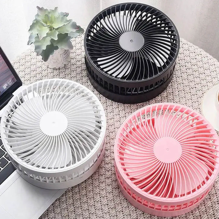 Foldable portable fan with adjustable height for home and office in  3 colors 