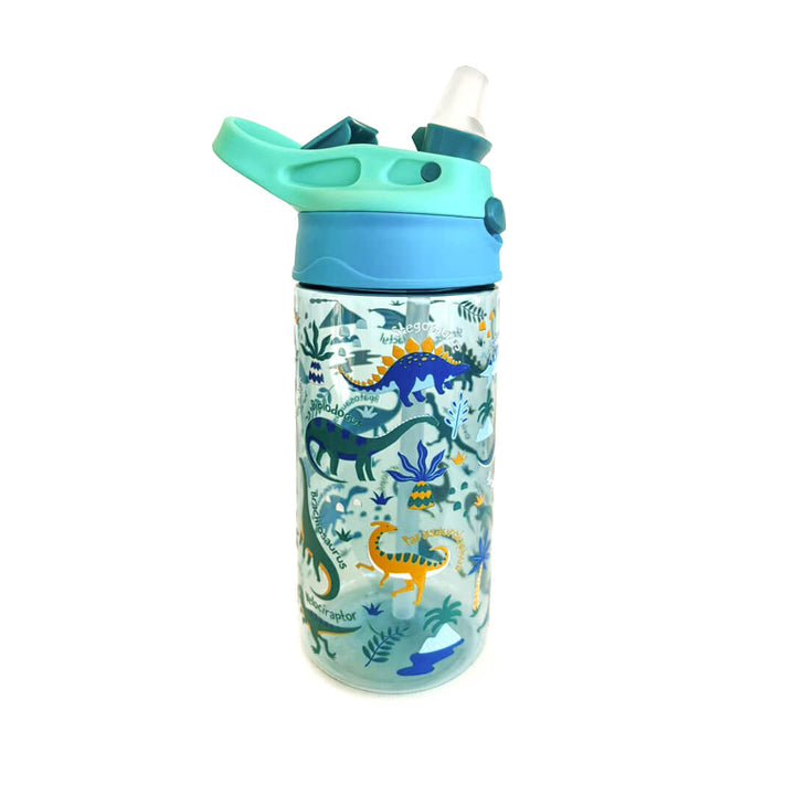 420 ml BPA-Free Water Bottles for Boys - Dino & Football