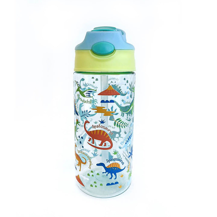 420 ml BPA-Free Water Bottles for Boys - Dino & Football