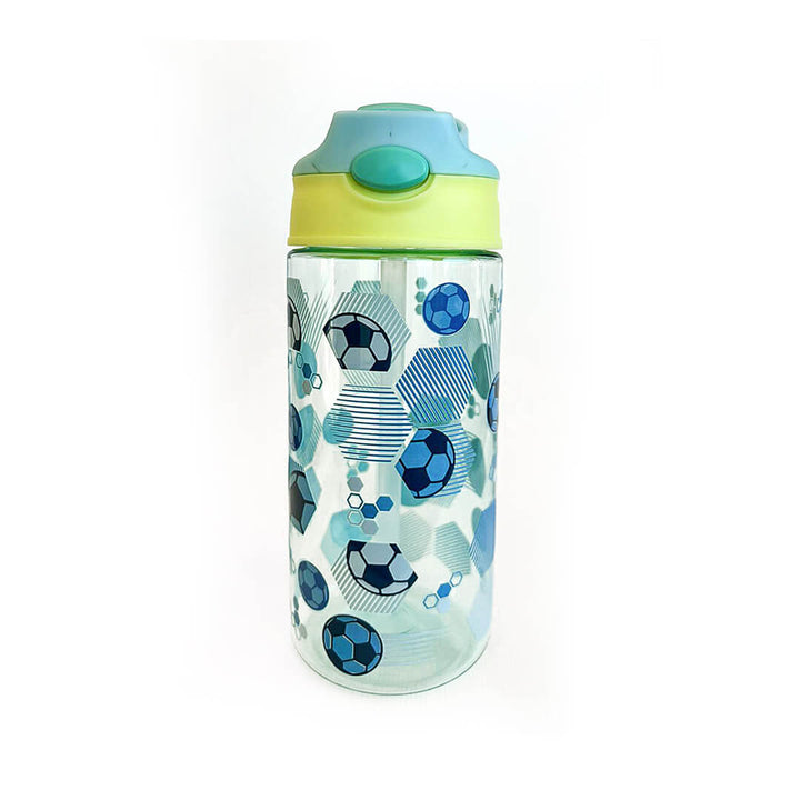 420 ml BPA-Free Water Bottles for Boys - Dino & Football Football