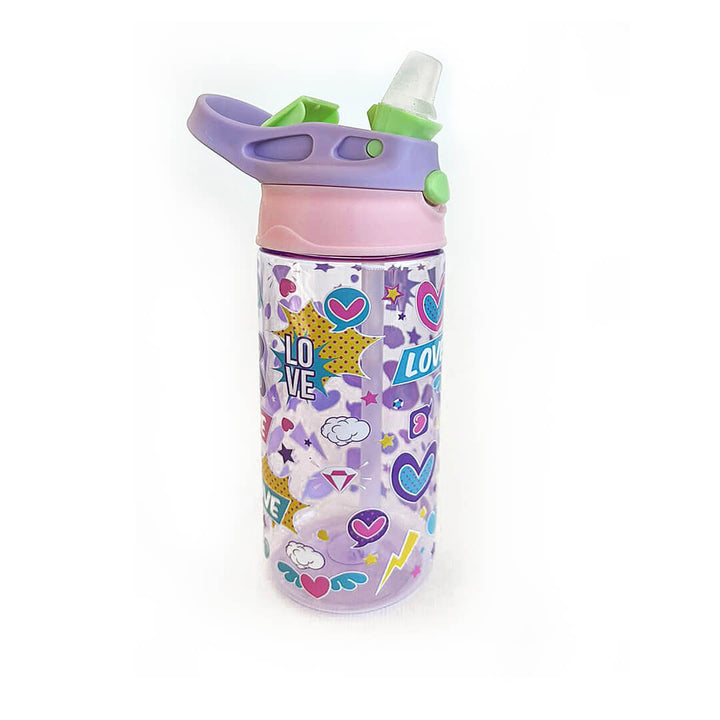 420ml BPA-Free Fun Water Bottles for Girls