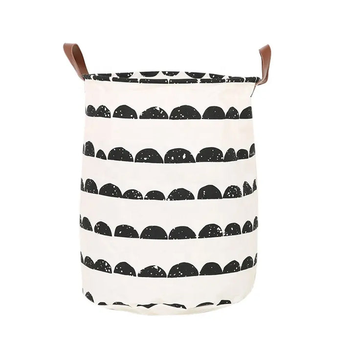 Waterproof Foldable Laundry Storage Hamper Waves