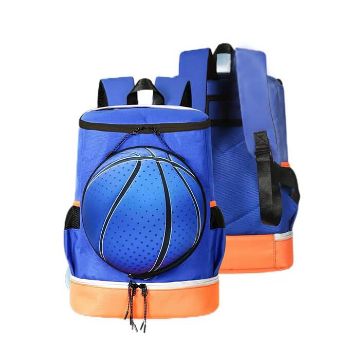 Lightweight Basketball Backpack with Ball Compartment (Ball Not Included)