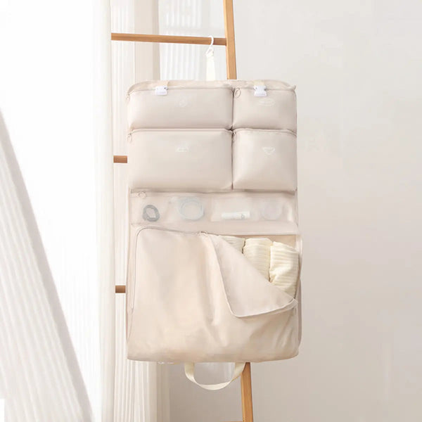 6-in-1 Foldable Duffel Bag with Hook – Travel Organizer
