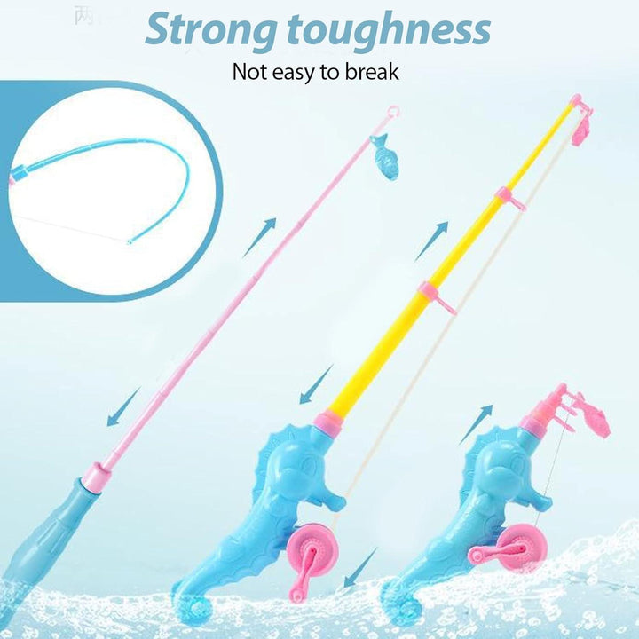 Magnetic Fishing Game with Inflatable Tray