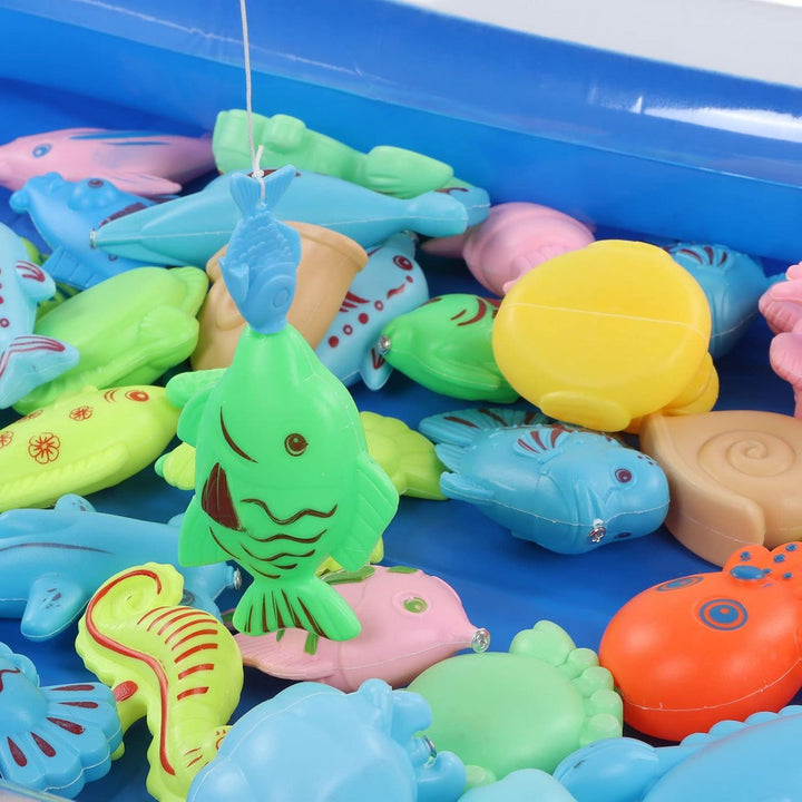 Magnetic Fishing Game with Inflatable Tray