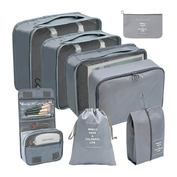 8 pieces Luggage Organizers for Hassle-Free Packing