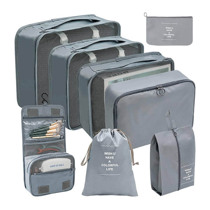 8 pieces Luggage Organizers for Hassle-Free Packing