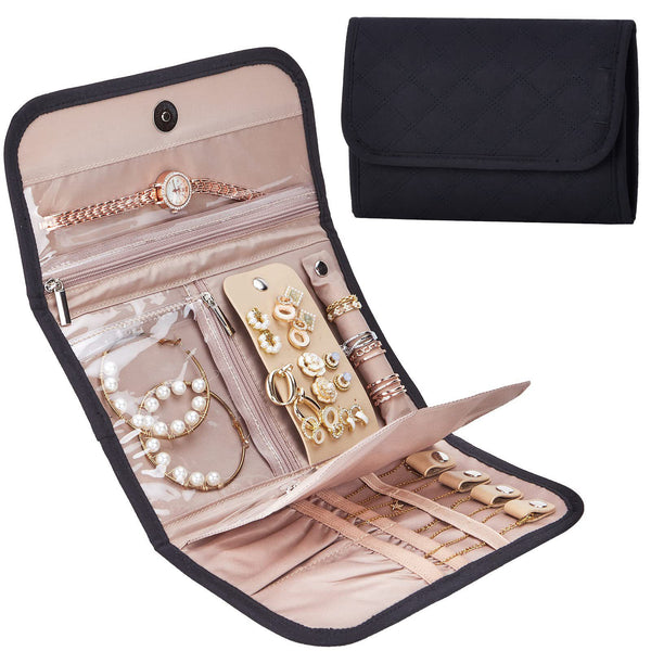 Foldable Travel Jewelry Storage Bag