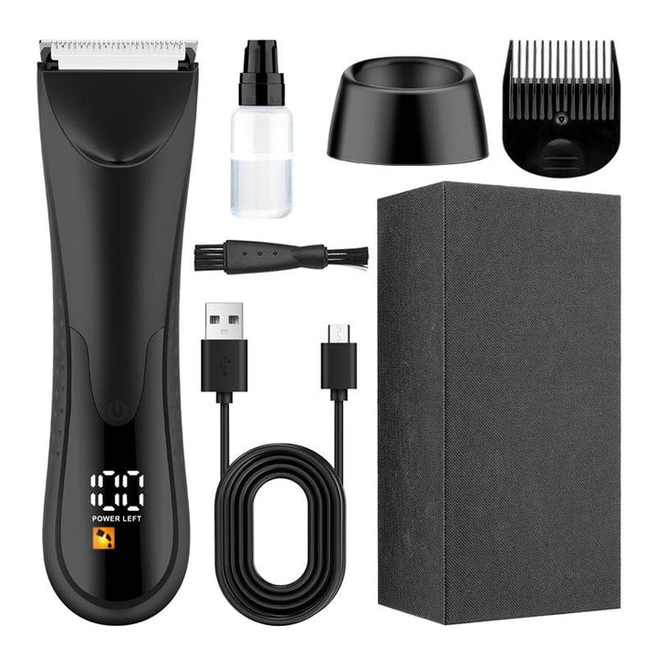 Lanumi MS-811 Electric Trimmer – Precision Grooming for Sensitive Areas Black