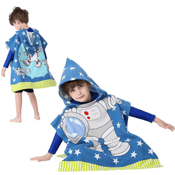 Boys  Microfiber hooded beach towels