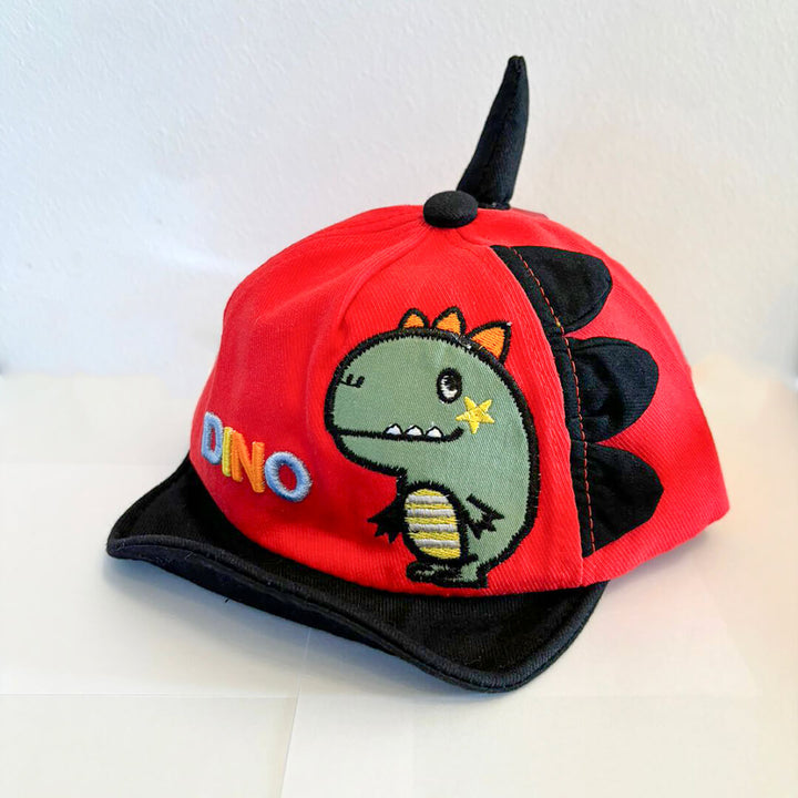 Cute 3D Dinosaur Hat for Babies/ toddler (6-24 Months) Red 46-49cm