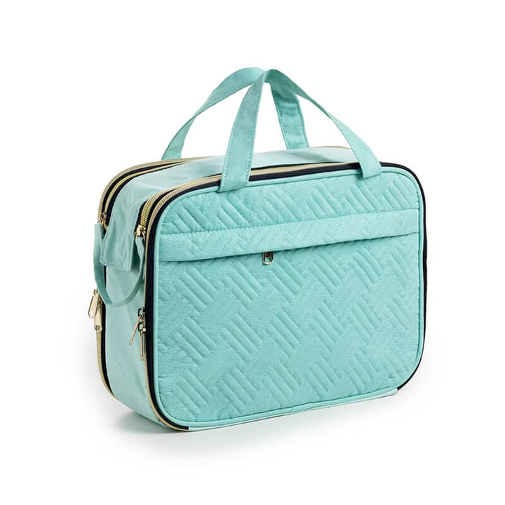 Large Deluxe Travel Cosmetic & Toiletry Organizer Bag