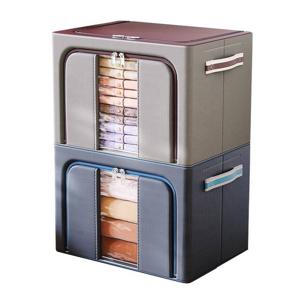 Clothes Foldable Storage Box Organizer - 66L (50 x 40 x 33 cm)