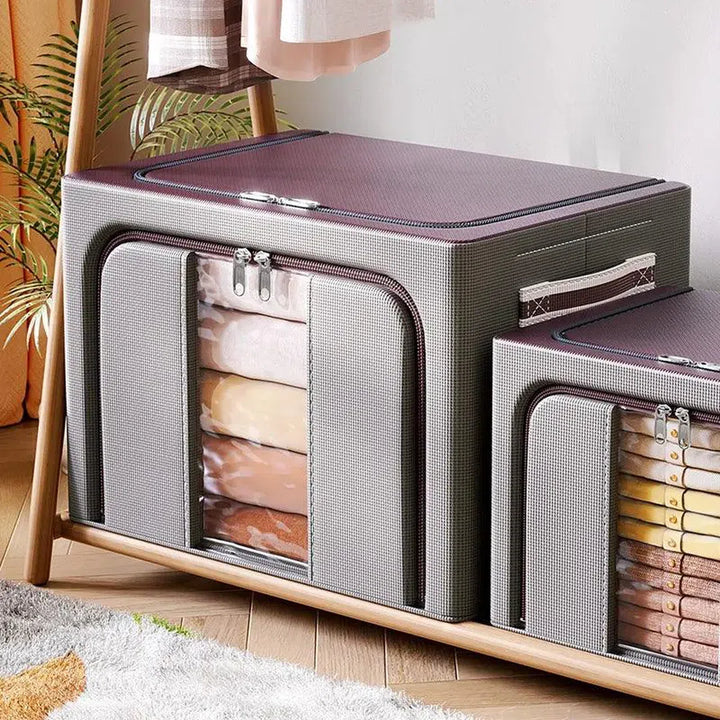 Clothes Foldable Storage Box Organizer - 66L (50 x 40 x 33 cm)