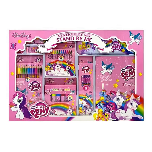 Rainbow Unicorn Coloring Set - 41 Pieces