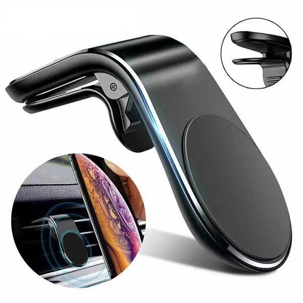 Car Magnetic Phone Holder with Stand Clip