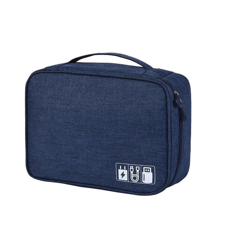 Travel Electronics Organizer Bag Navy
