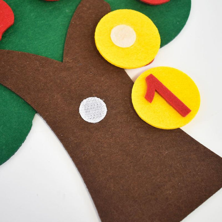 Apple Tree Counting Board – Interactive Math Set for Early Learning