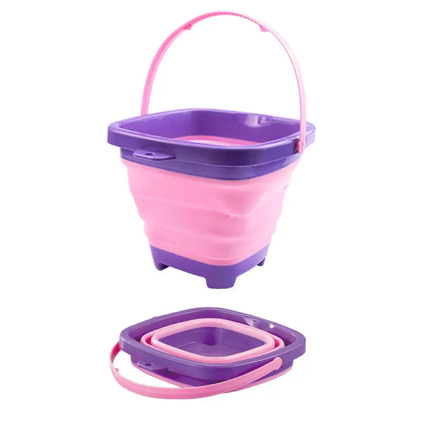 Foldable Sand and Snow Play Bucket Set