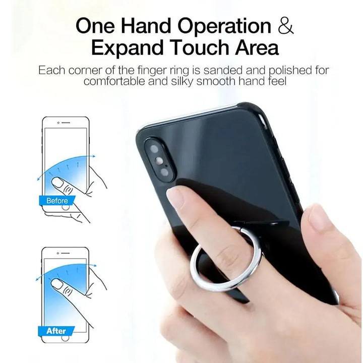 Adjustable Finger Ring Holder/Stand for Phone