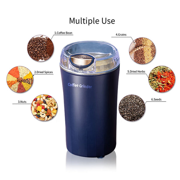 Electric Grinder for Coffee, Spices, Nuts, and Herbs