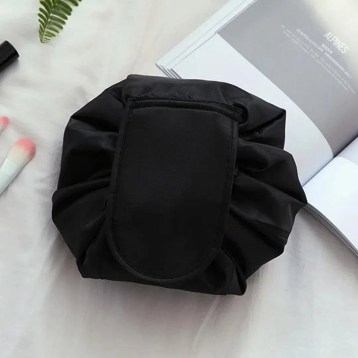 Lazy Drawstring Cosmetic Bag - Organize Effortlessly!