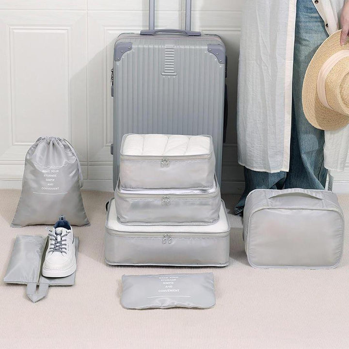 7 pieces Compression Luggage Organizers Travel Bag - 4 colors