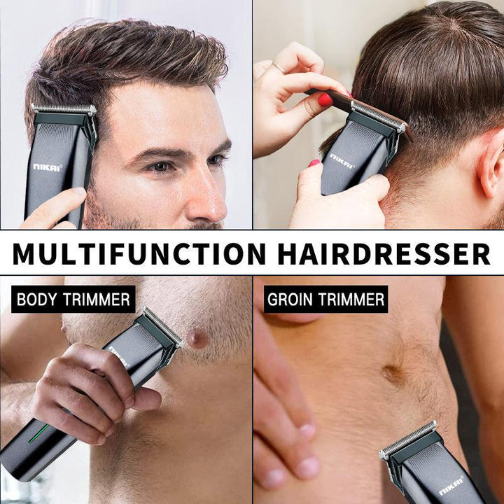 Nikai NK-822 3-in-1 Hair Clipper, Nose Trimmer & Beard Shaver